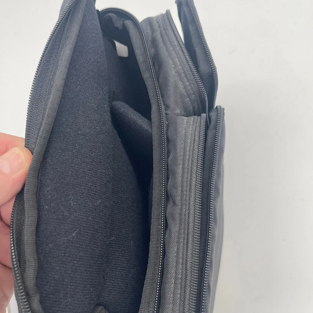 Case It BMI Black Padded Utility Bag Multi Pocket Zippered Organizer Case